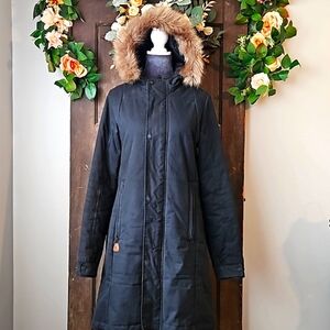 Burton DryRide Hooded Snowboard Ski Parka w/ 2-way Zipper - Sz M